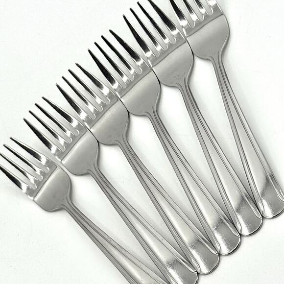 CAPCO DOMINION Set of 24 Salad Forks 6 Inch Japan NOS Vintage 1954 Stainless - Picture 3 of 10